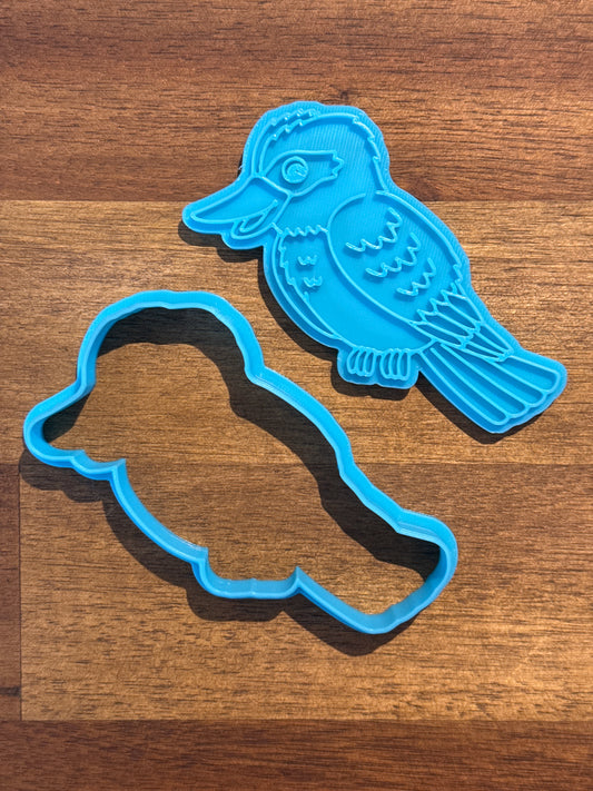 Kookburra Cookie Cutter and Embosser - 7.8cm x 9.2cm