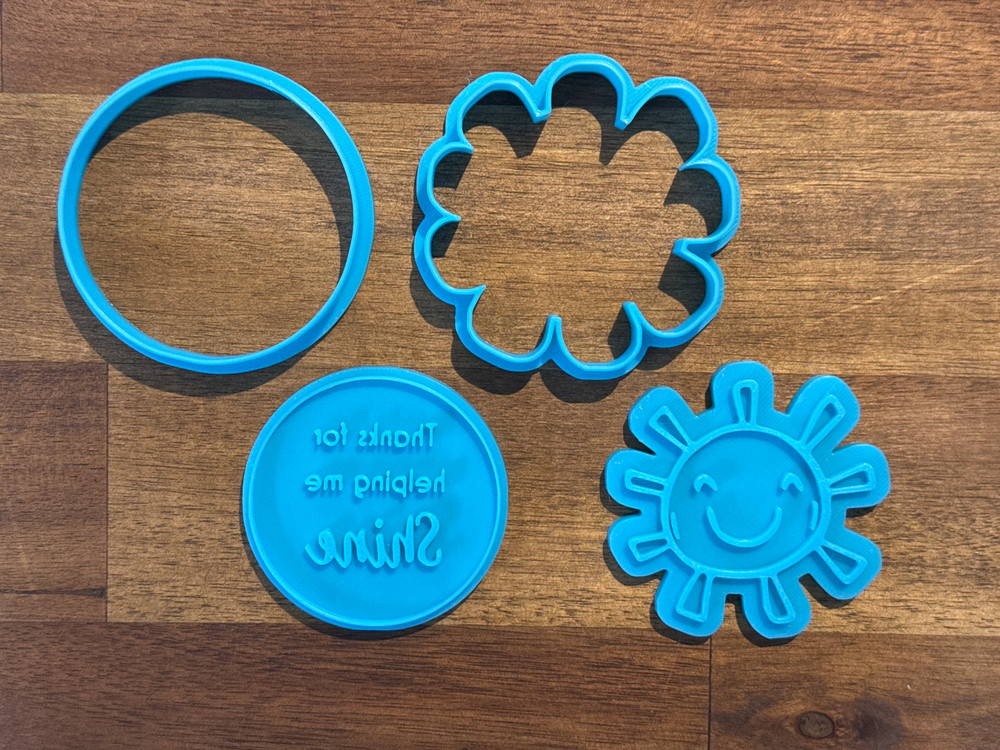 Thanks for Helping me Shine Cookie Cutter and Embosser Set