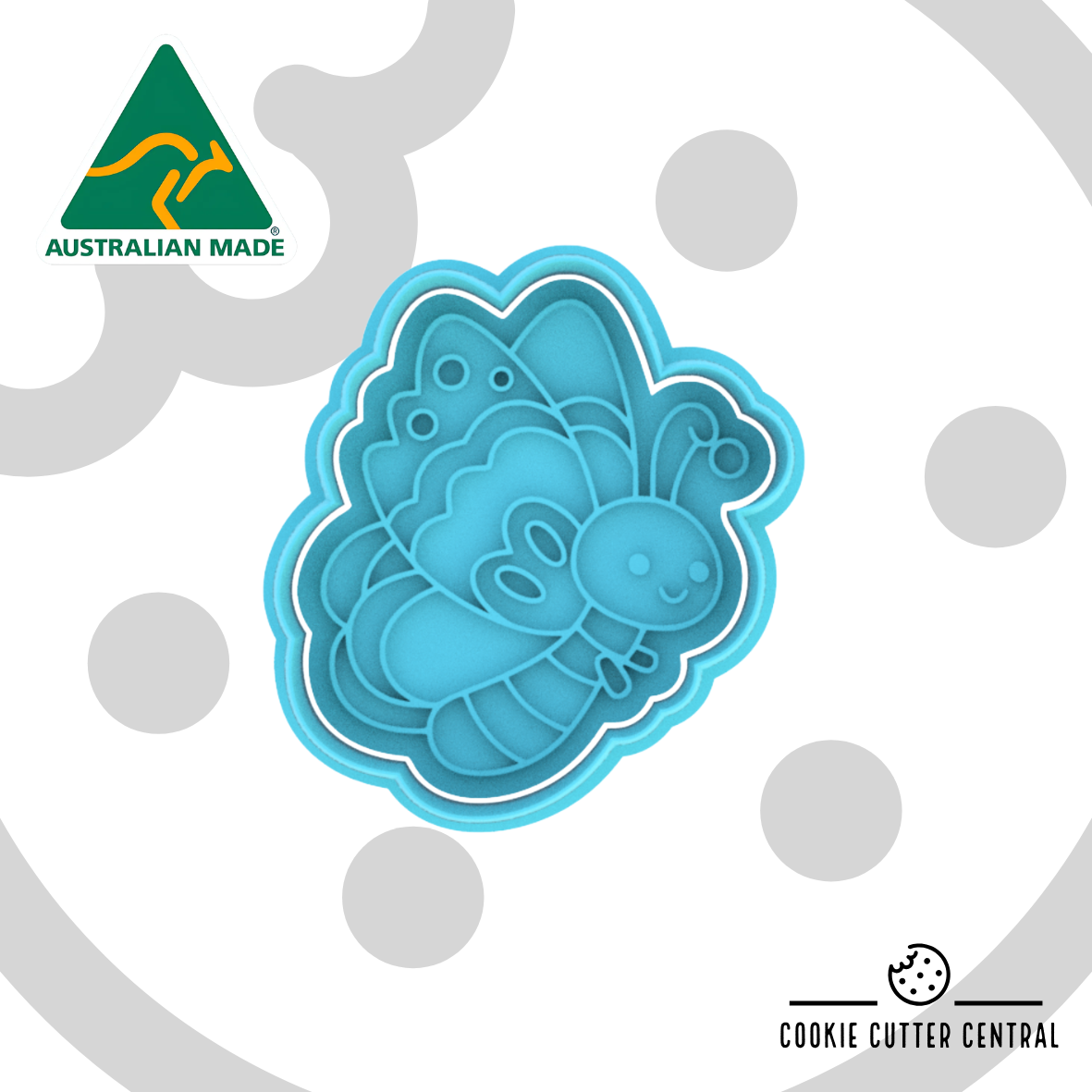 Butterfly Cookie Cutter and Embosser – 7.3cm x 6.7cm