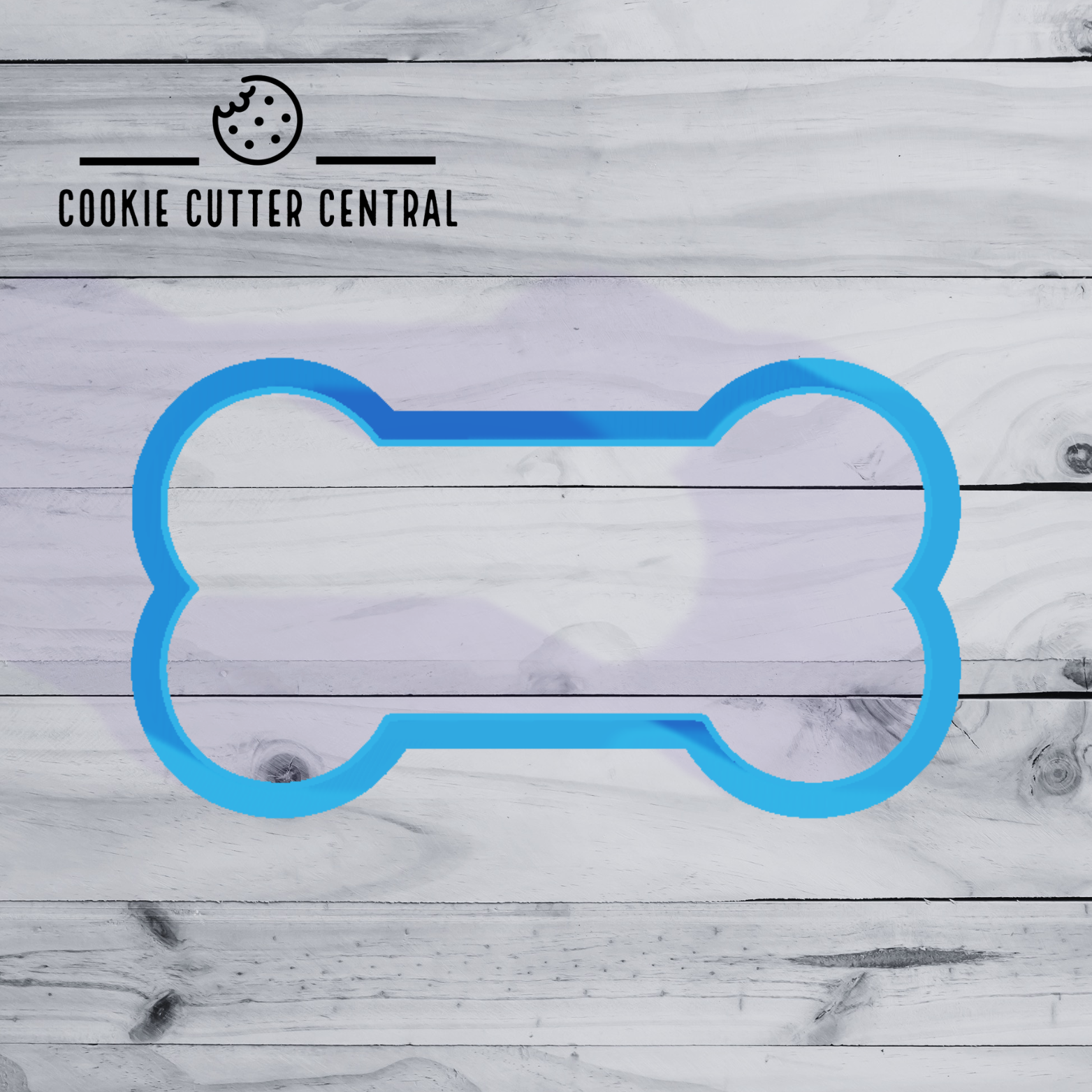 Dog Bone Cookie Cutter 8.5cm x 4.3cm Cookie Cutter Central