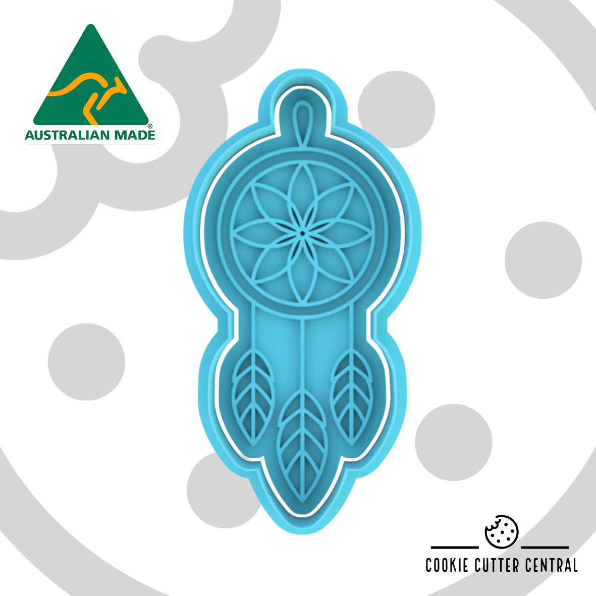 Dream Catcher Cookie Cutter and Embosser - 10cm x 4.5cm