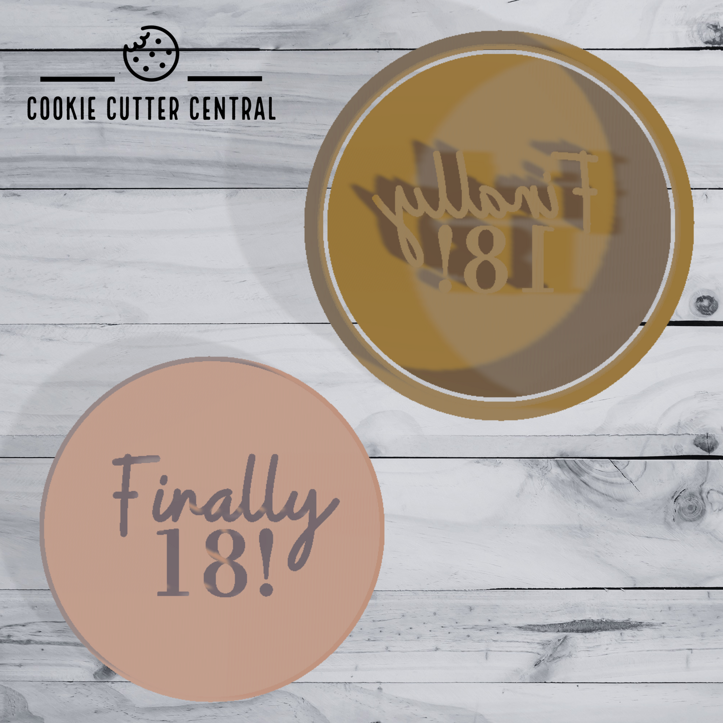 Finally 18! Cookie Cutter and Embosser