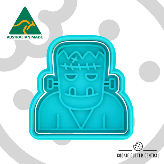 Frankenstein Cookie Cutter and Embosser - 6.5cm x 6.5cm