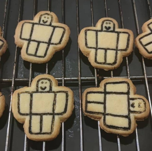 Roblox Character 1 Cookie Cutter and Embosser - 7.7cm x 6.7cm