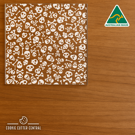 Halloween Theme Acrylic Pattern Plate (OPTION 4)