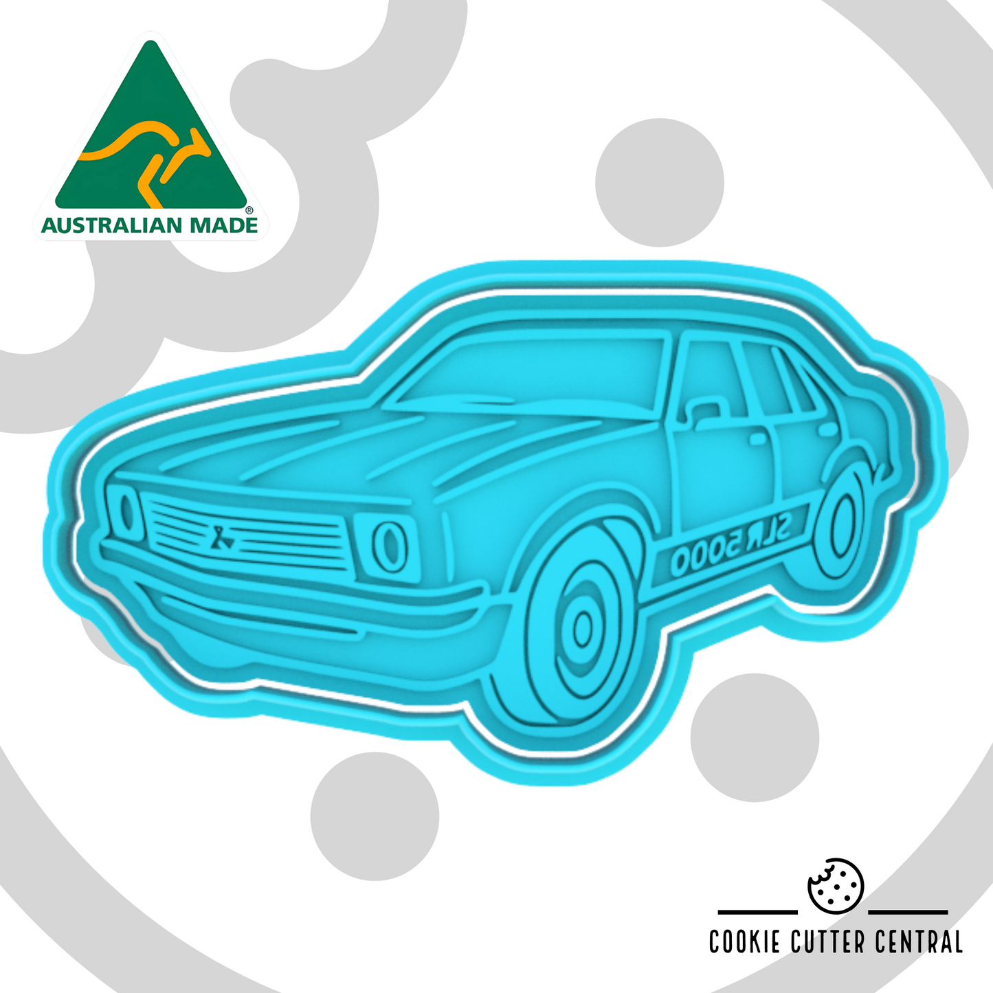 Holden Torana SLR5000 Cookie Cutter and Embosser - 5.8cm x 10.8cm