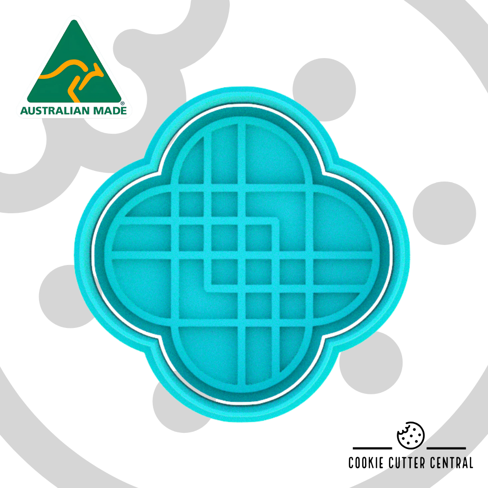 Huntrix Symbol Cookie Cutter and Embosser - 7cm x 7cm