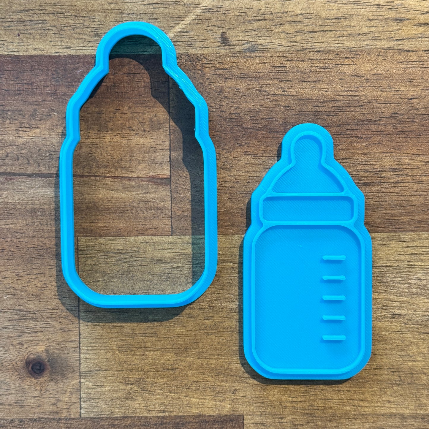 Baby Bottle Cookie Cutter and Embosser - 4.4cm x 8.9cm