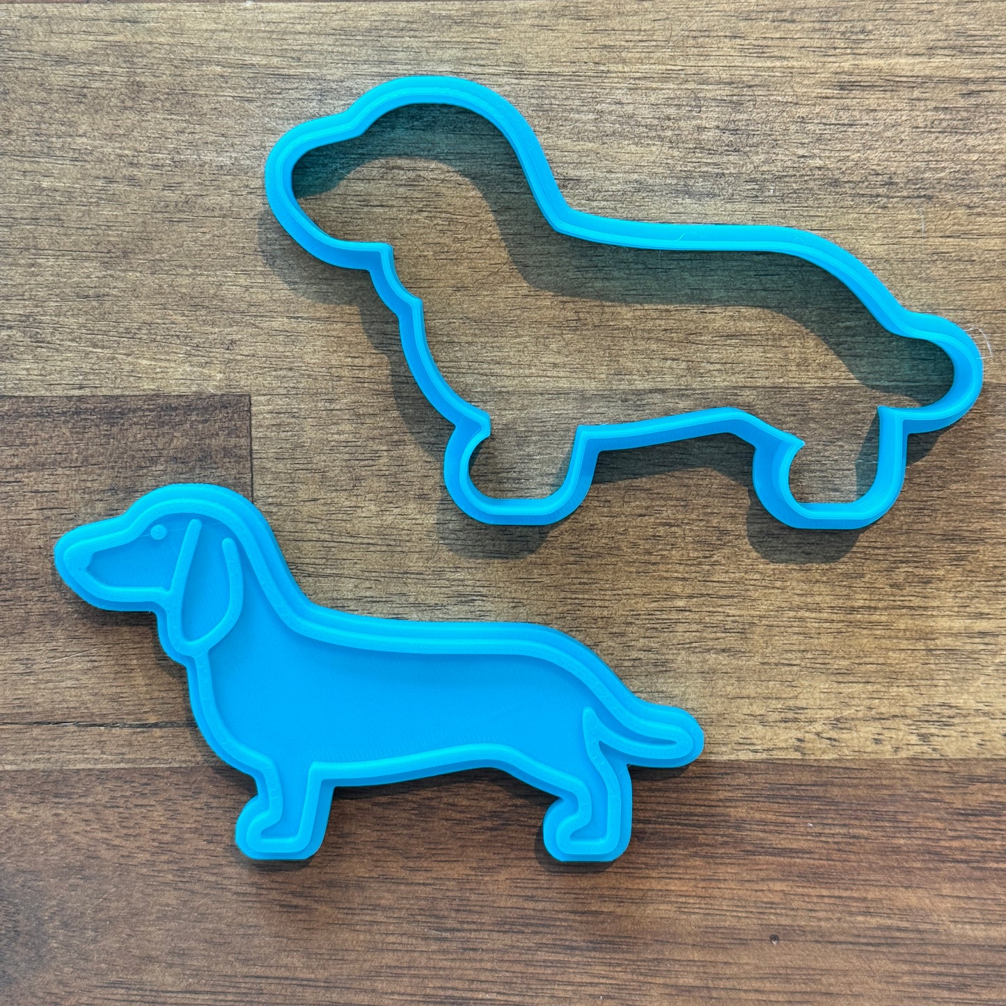 Sausage Dog Dachshund Cookie Stamp and Cutter - 10.8cm x 6.4cm