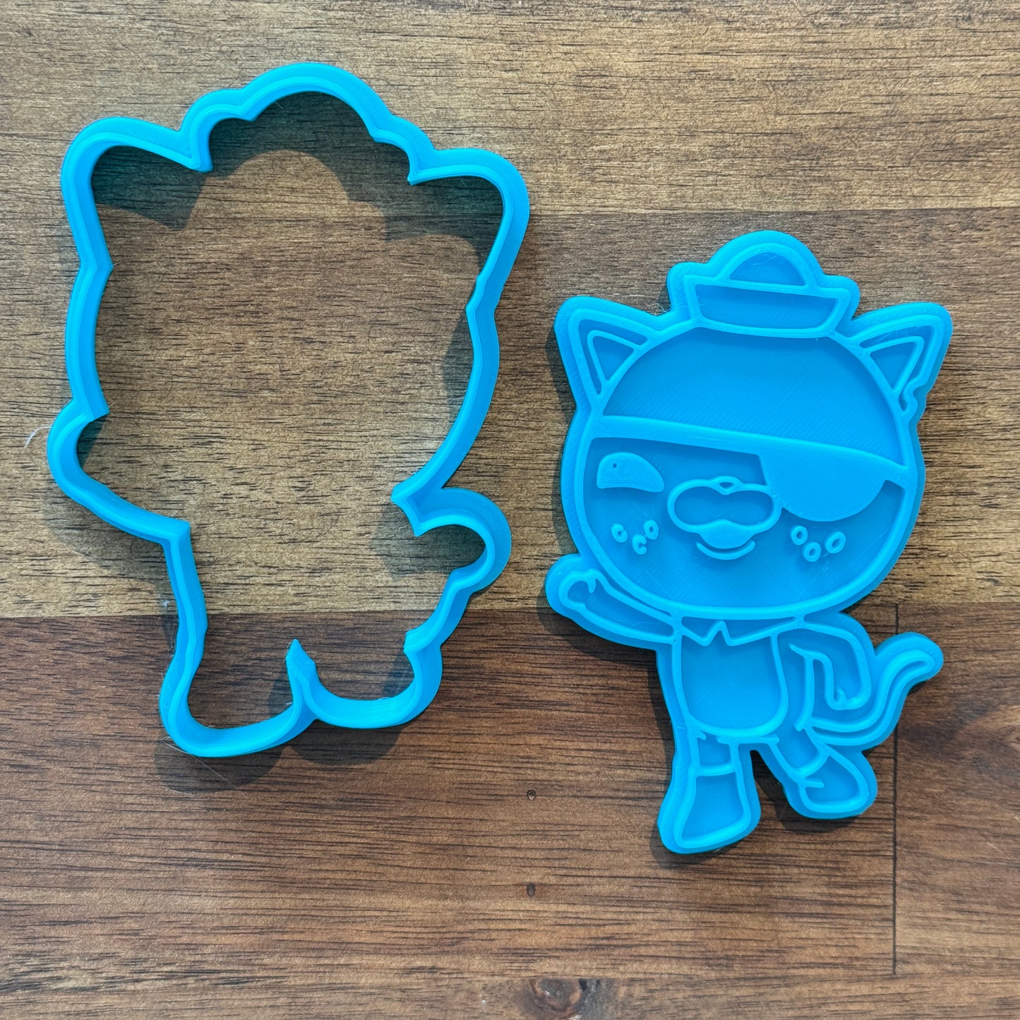 Octonauts - Kwazii Kitten Cookie Cutter and Embosser - 9.6cm x 7.2cm