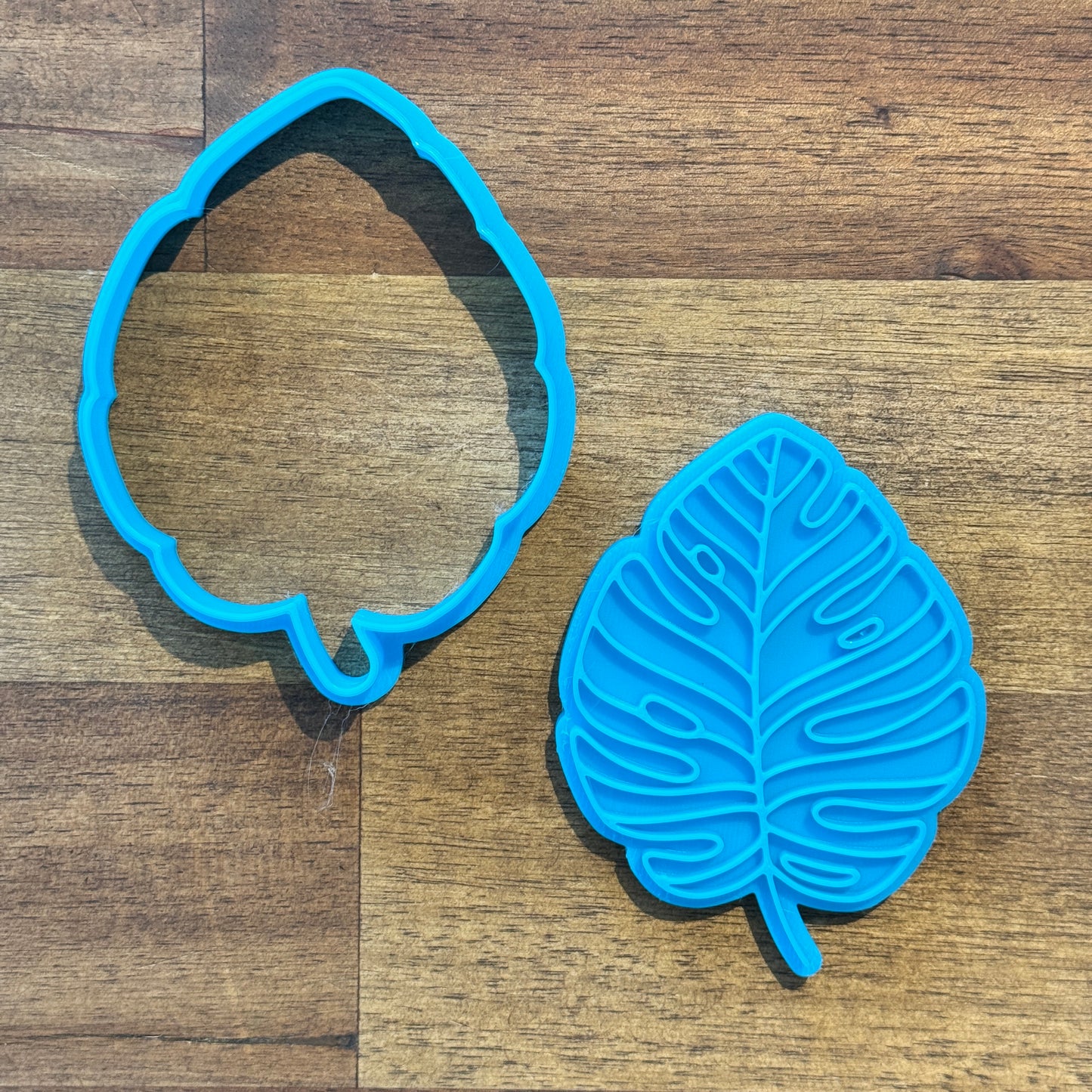 Jungle Leaf 7.5cm x 6.8cm Cookie Cutter and Embosser