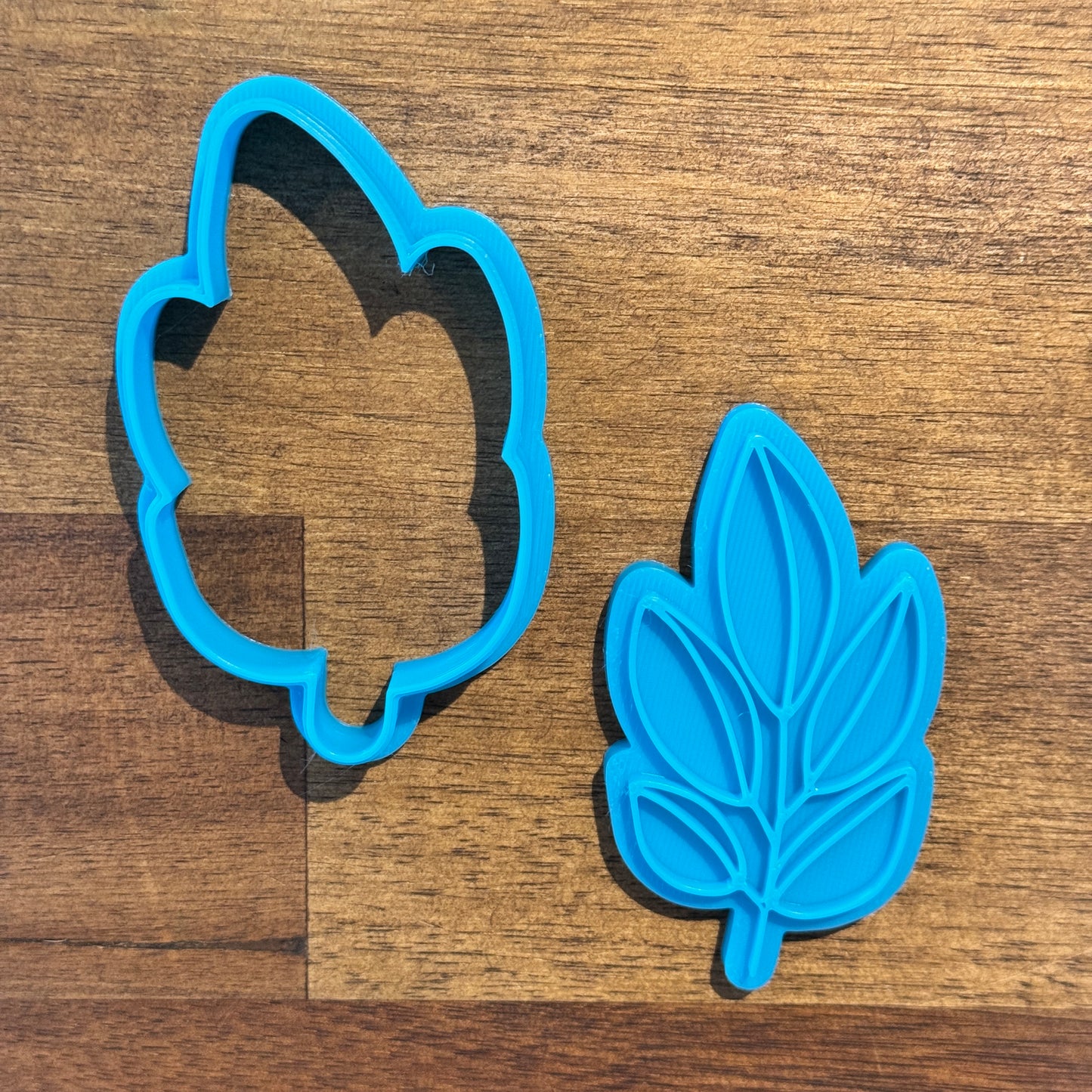 Leaf Branch Cookie Cutter and Embosser - 7.5cm x 4.3cm