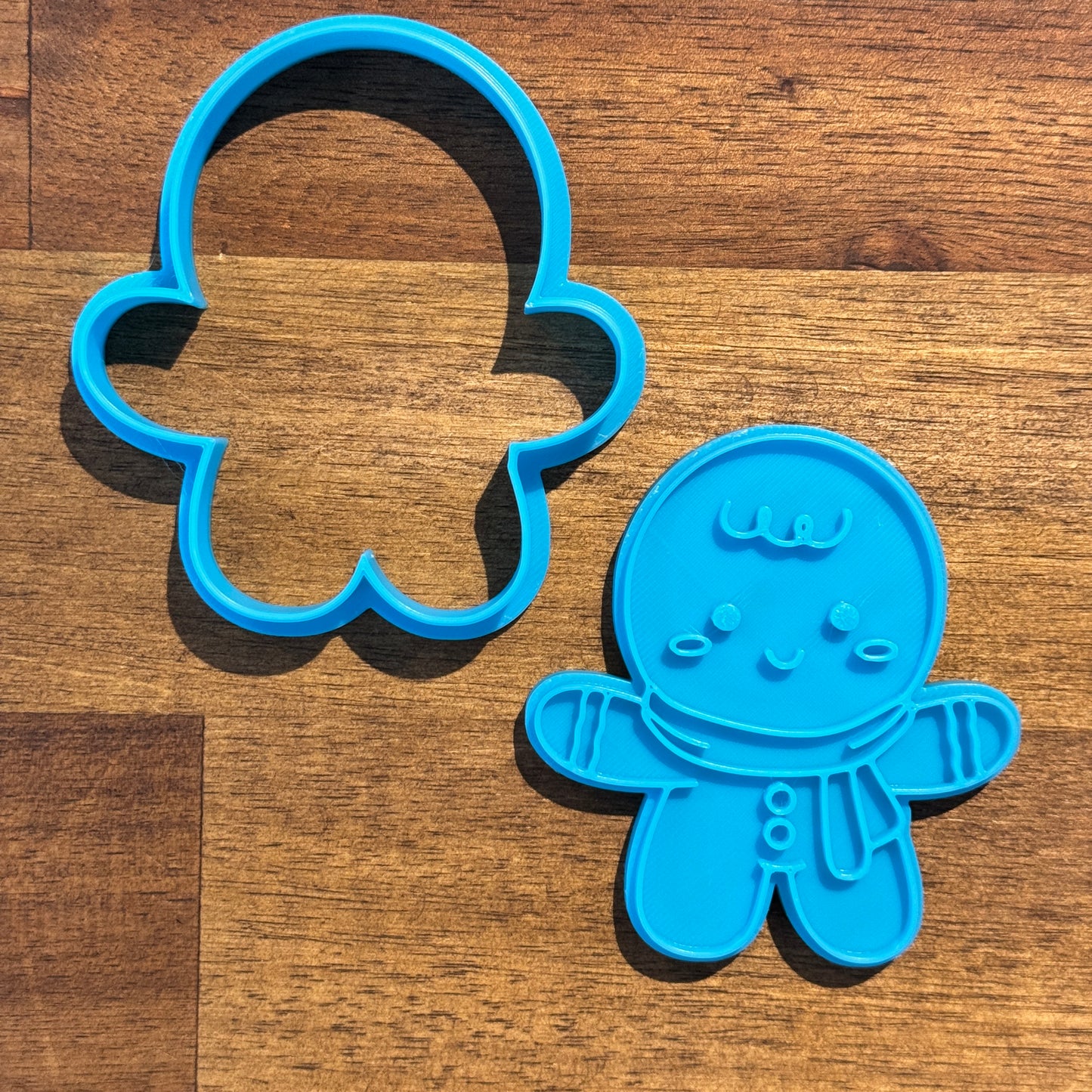 Boy Gingerbread Cookie Cutter and Embosser - 7.5cm x 6.9cm