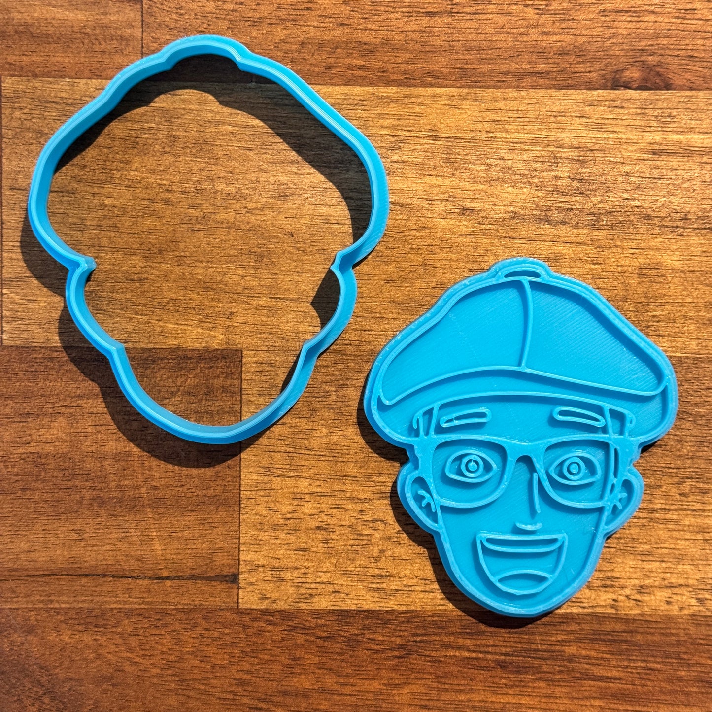 Blippi Cookie Cutter and Embosser - 8.6cm x 7.5cm