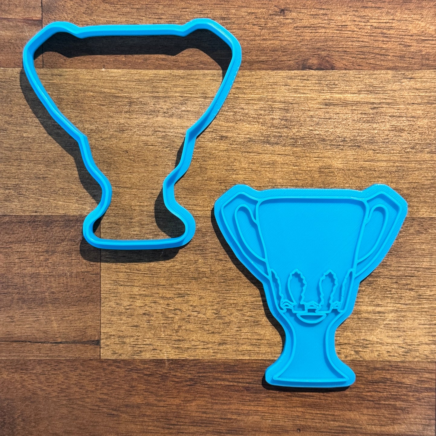 AFL Premiership Cup Cookie Cutter and Embosser - 8.9cm x 8.4cm
