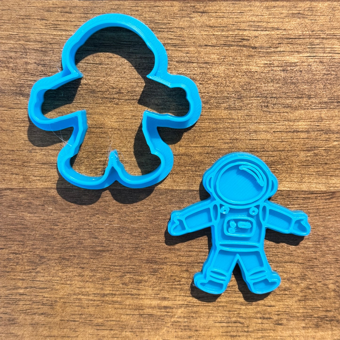 Mini Astronaut Cookie Cutter and Embosser - 5cm x 4.9cm
