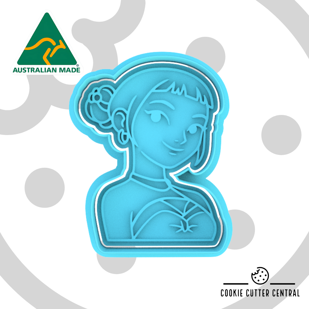 K-POP Demon Hunters - Zoey Cookie Cutter and Embosser - 7.7cm x 6cm