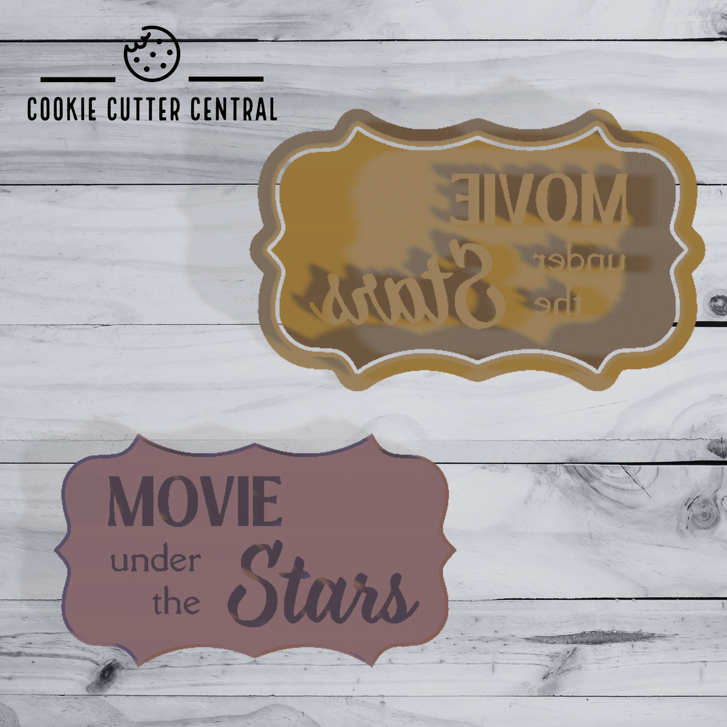 Movie under the Stars Cookie Cutter and Embosser - 5.6cm x 9.7cm