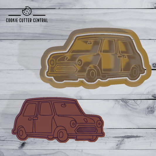 Mr Bean Mini Cookie Cutter and Embosser - 3.7cm x 7.5cm