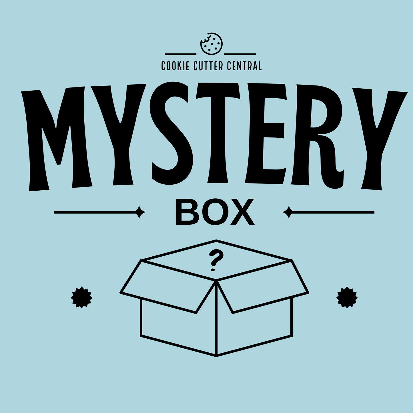 Mystery Box of 5 x Cookie Cutters and Embossers