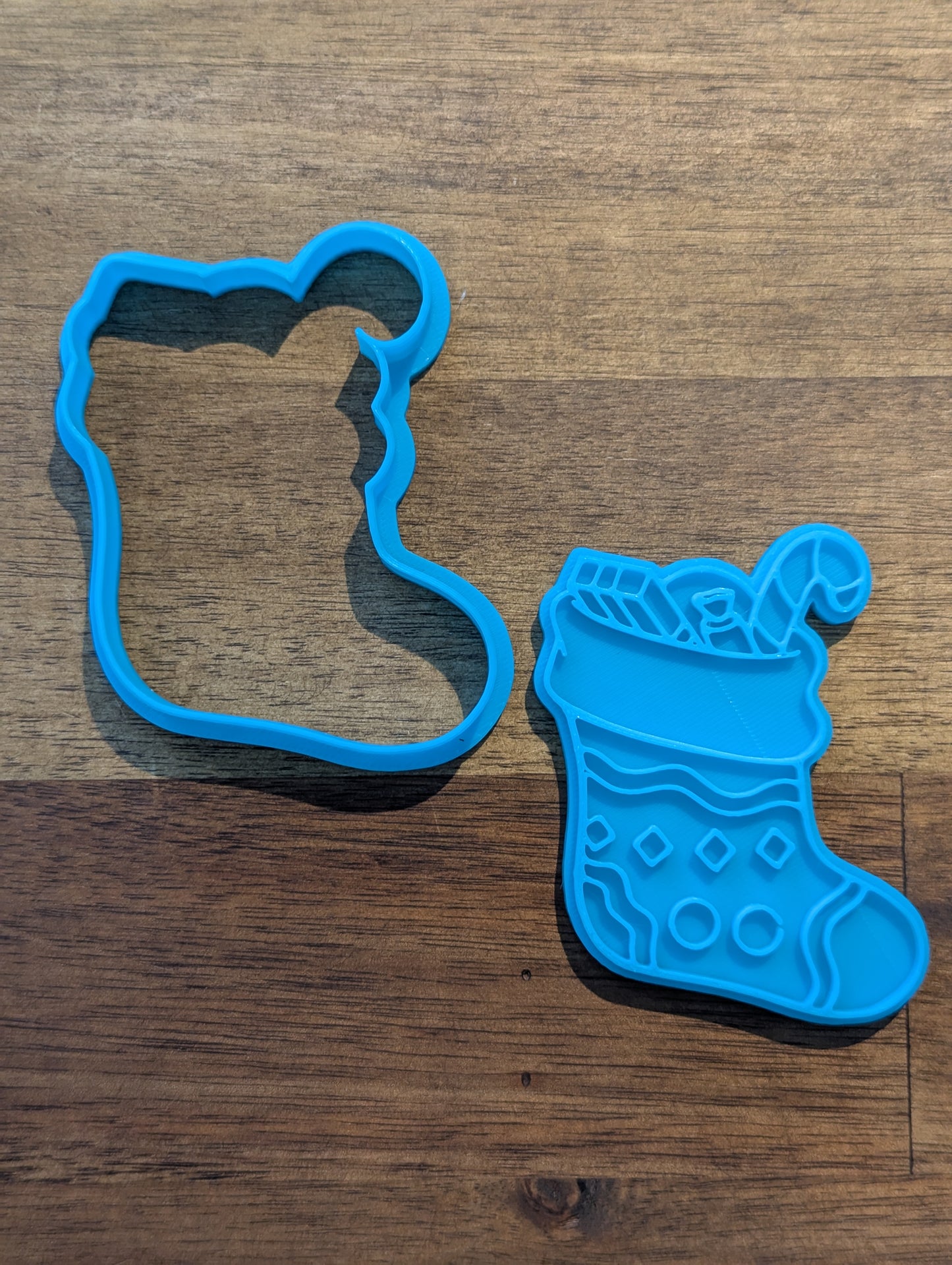 Christmas Stocking Cookie Cutter and Embosser - 7.9cm x 5.7cm