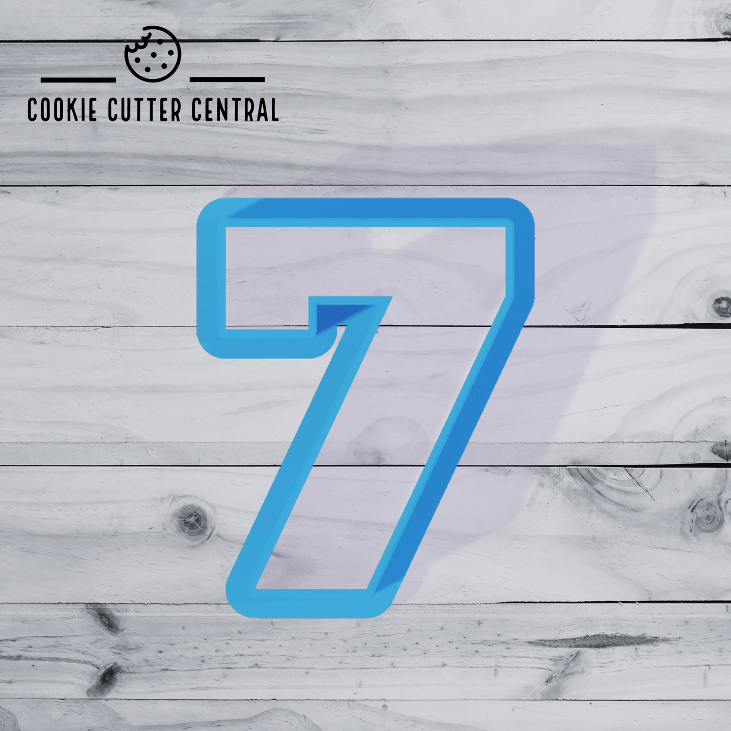 Mini Number Cookie Cutter Set (Chunk Five Font) - 5cm