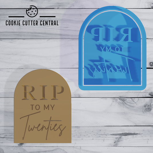 RIP to my Twenties Arch Cookie Cutter and Embosser - 6.9cm x 5.4cm