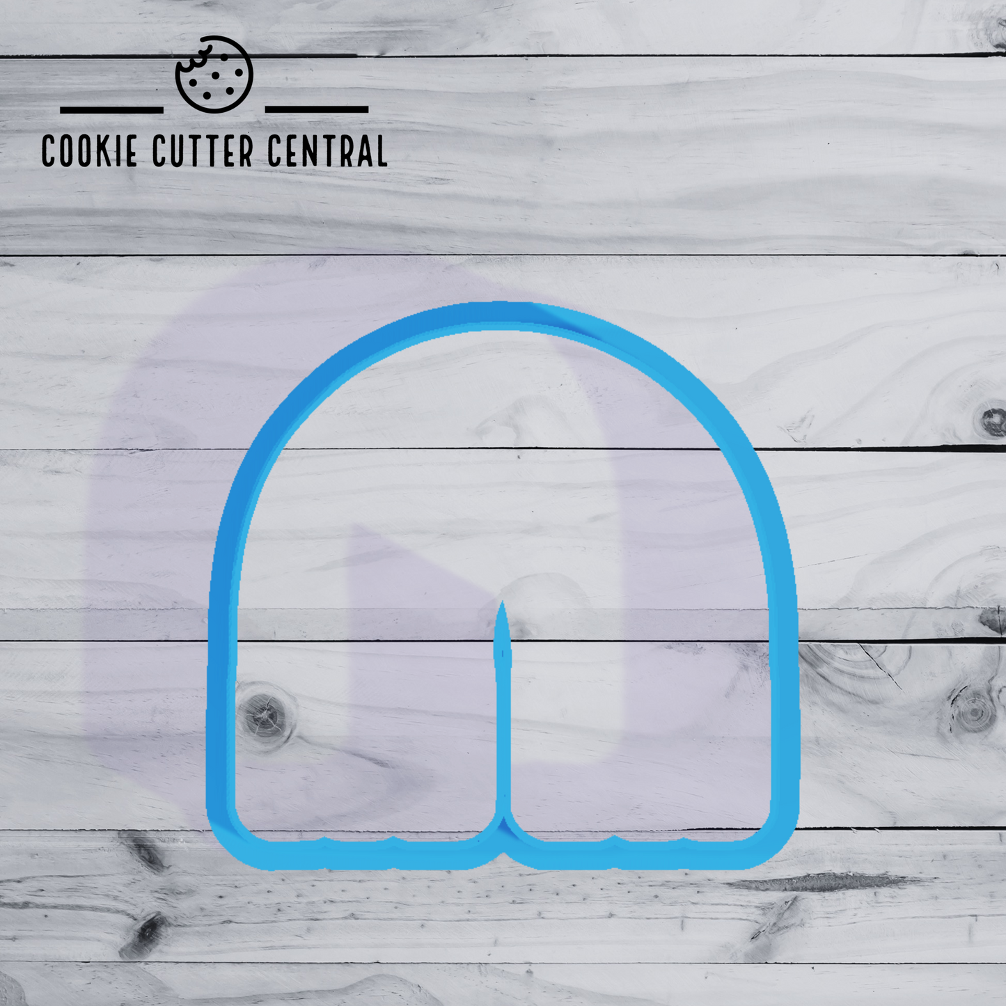 Rainbow with Gap for Tassels Cookie Cutter - 7cm x 7.3cm