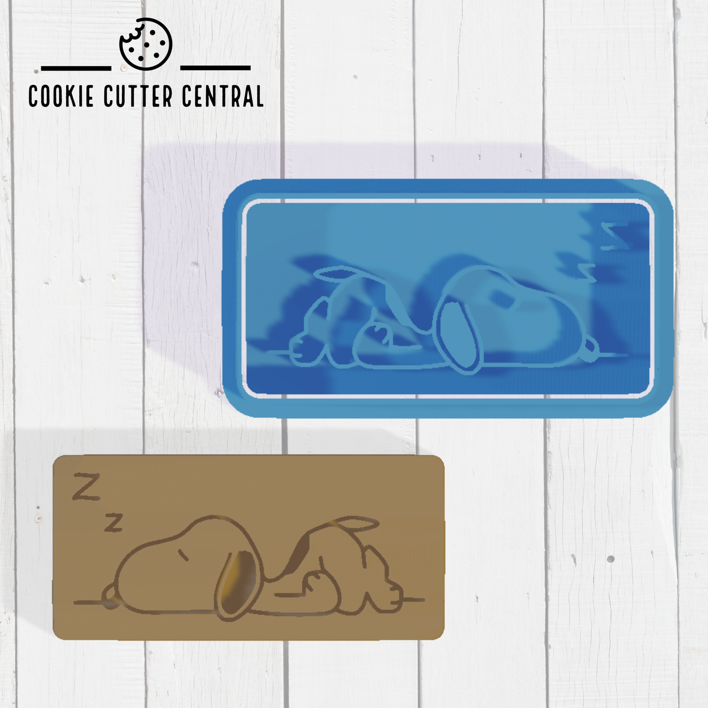 Snoopy Cookie Cutter and Embosser - 4cm x 8.4cm