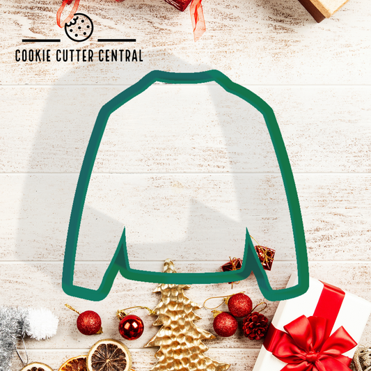 Ugly Christmas Sweater Cookie Cutter - 7.5cm x 8.1cm