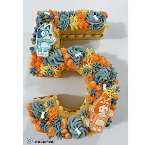 Bluey Cookie Cutter and Embosser - 8.7cm x 6.7cm