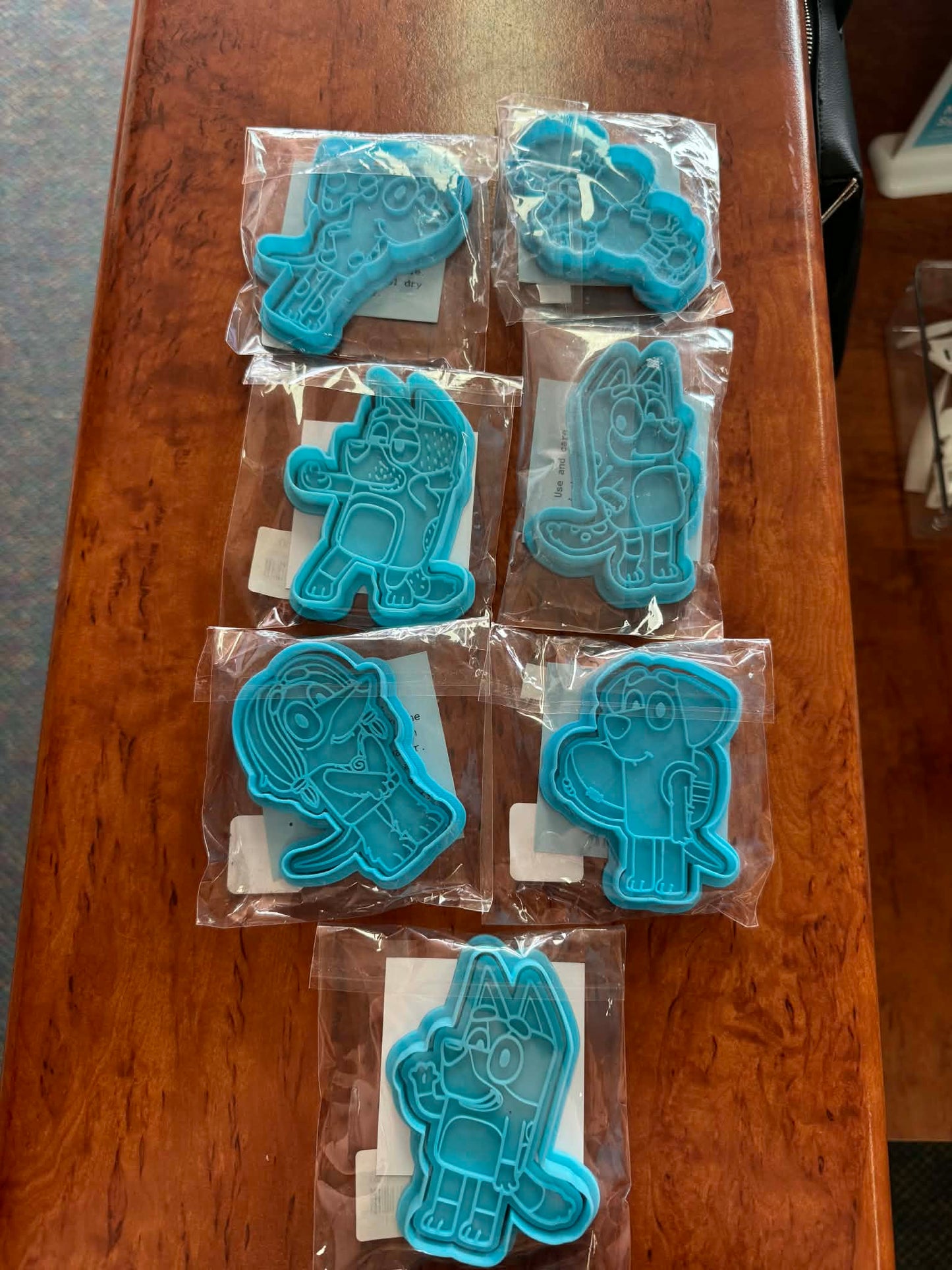 **MARKET STOCK SALE** Bluey Theme (ONE ONLY) 7 items