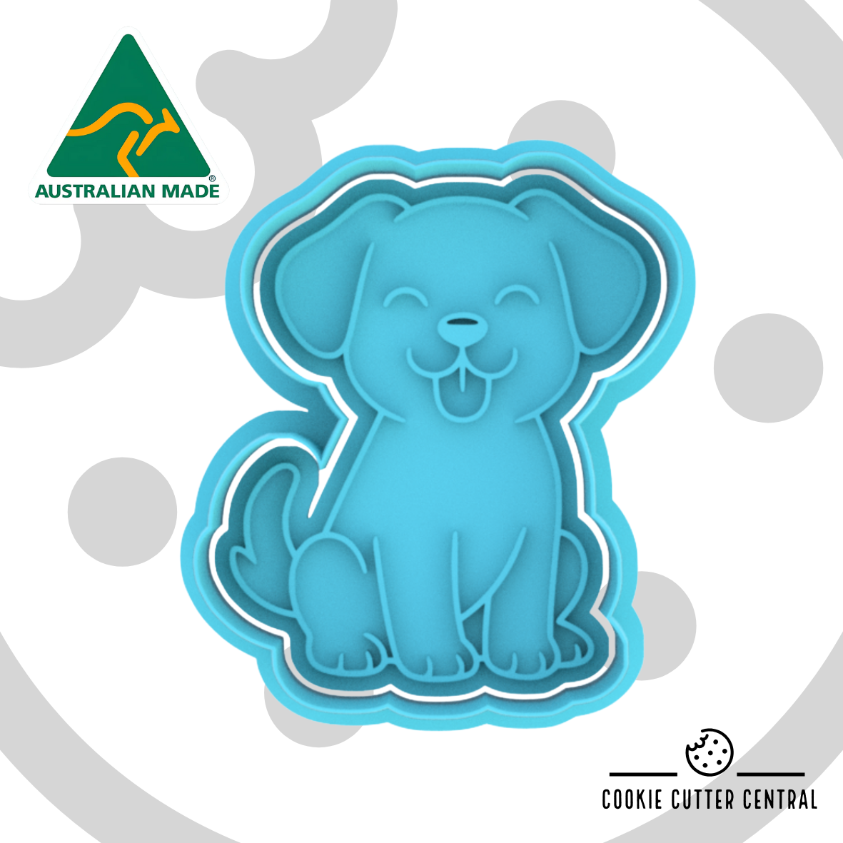 Chinese New Year - Dog Cookie Cutter and Embosser 7.3cm x 6.3cm