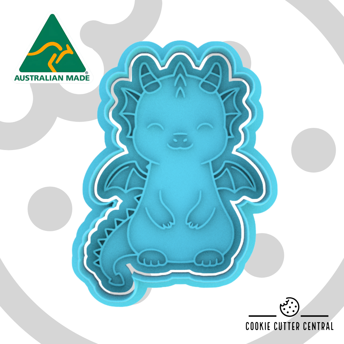 Chinese New Year - Dragon Cookie Cutter and Embosser - 8cm x 5.9cm