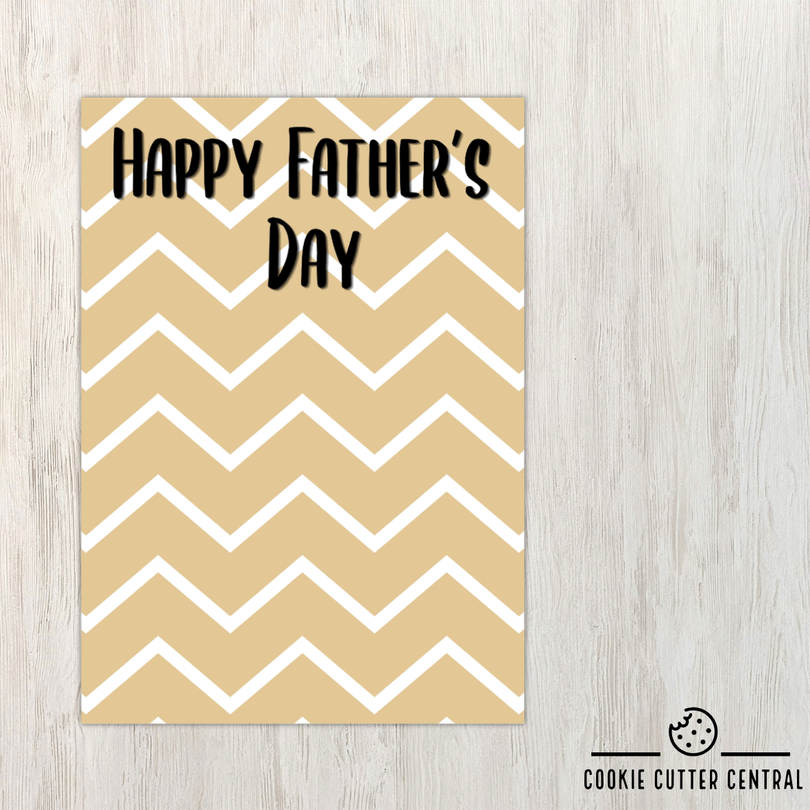 Happy Father’s Day Cookie Backing Cards – Pack of 10