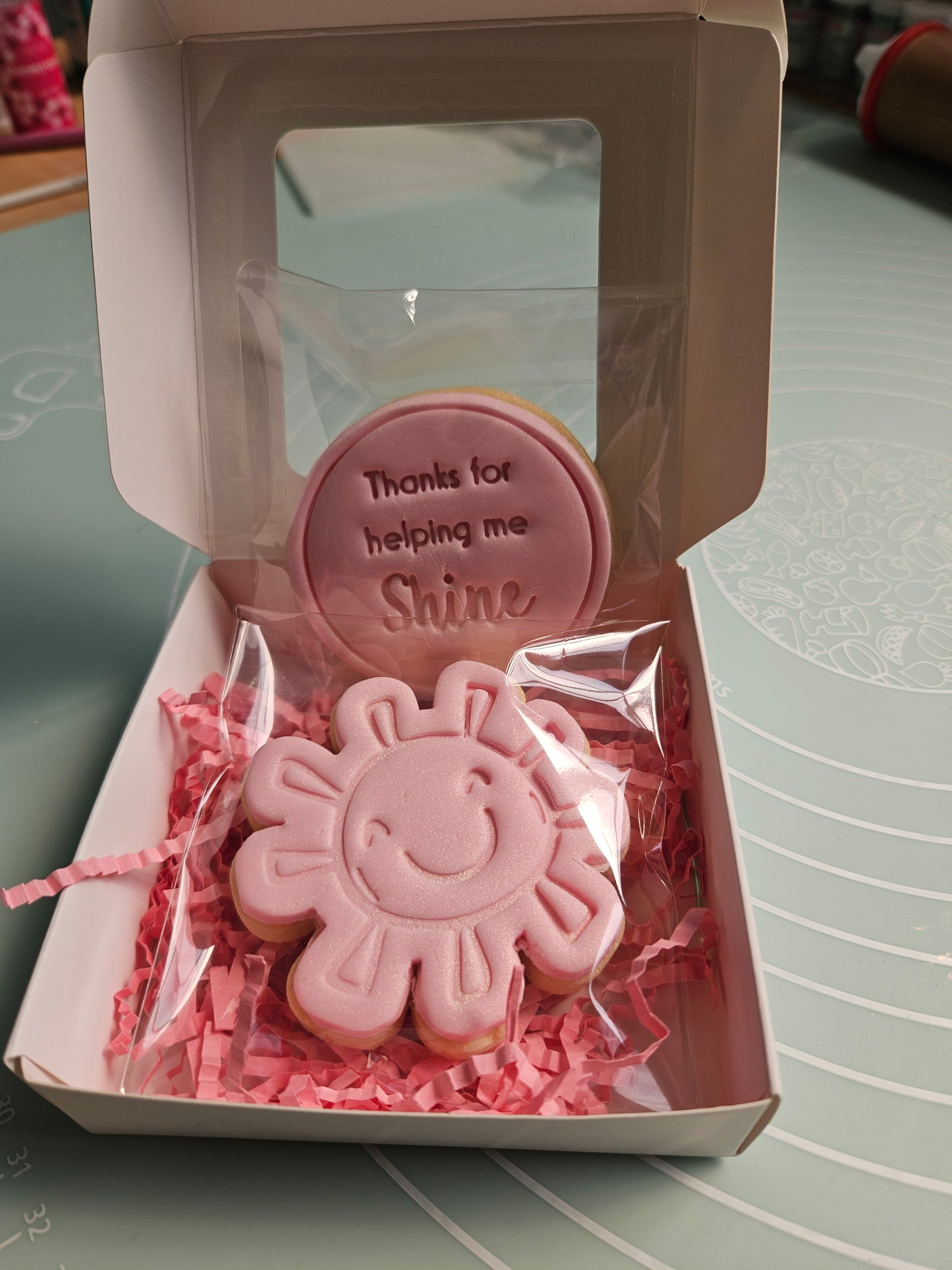 Thanks for Helping me Shine Cookie Cutter and Embosser Set