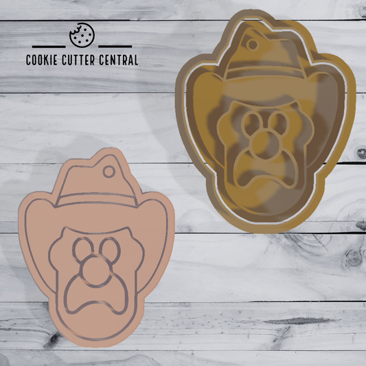 Bubble O-Bill Cookie Cutter and Embosser - 9cm x 7.1cm