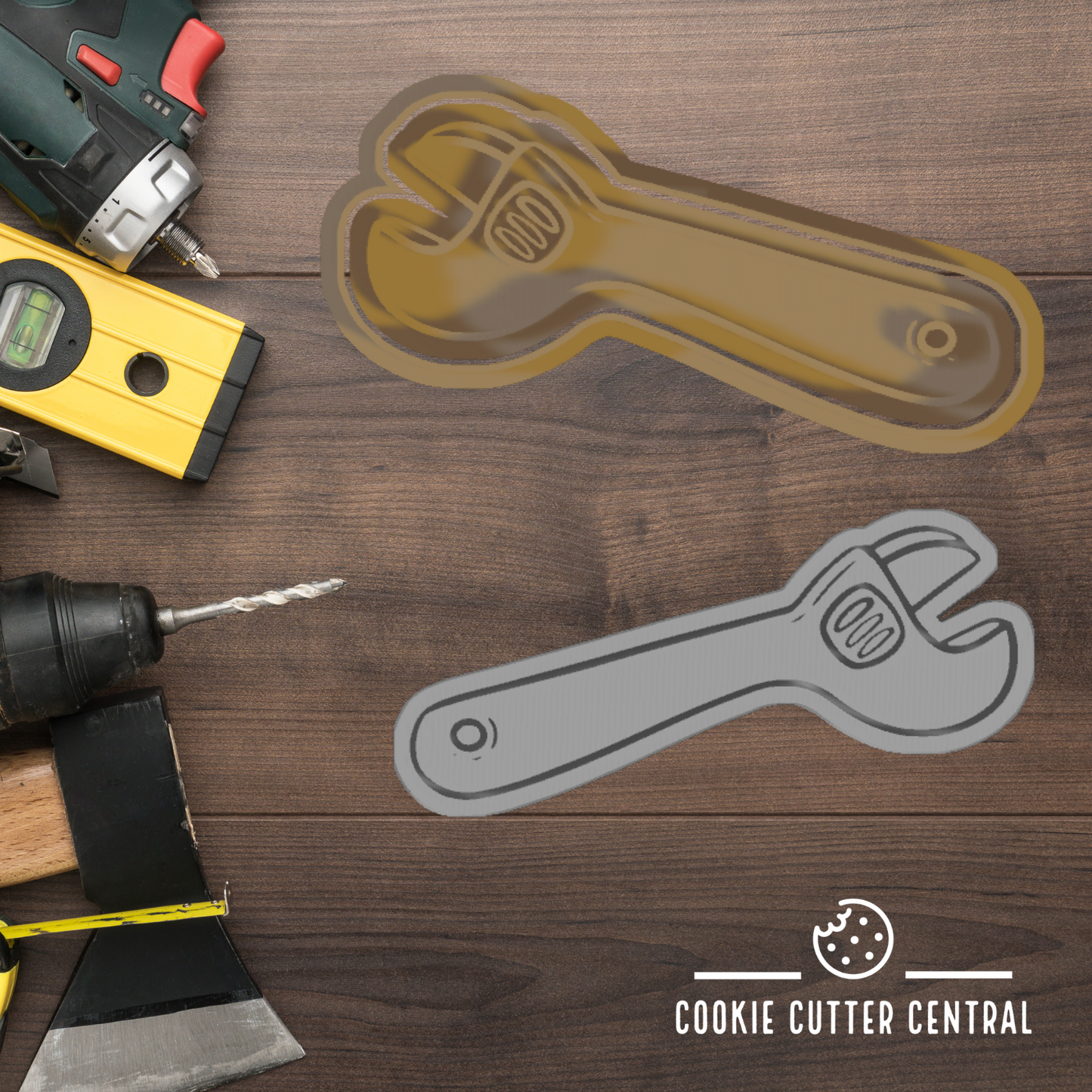 Shifter Cookie Cutter and Embosser - 5.5cm x 11.4cm