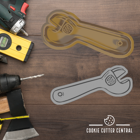 Shifter Cookie Cutter and Embosser - 5.5cm x 11.4cm