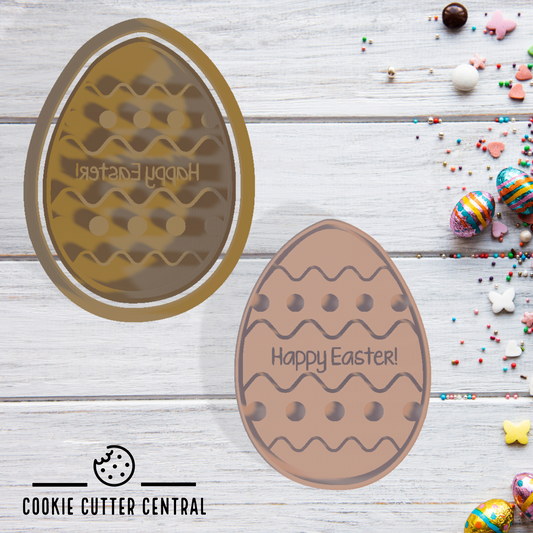 Easter Cookie Cutter & Embosser Set