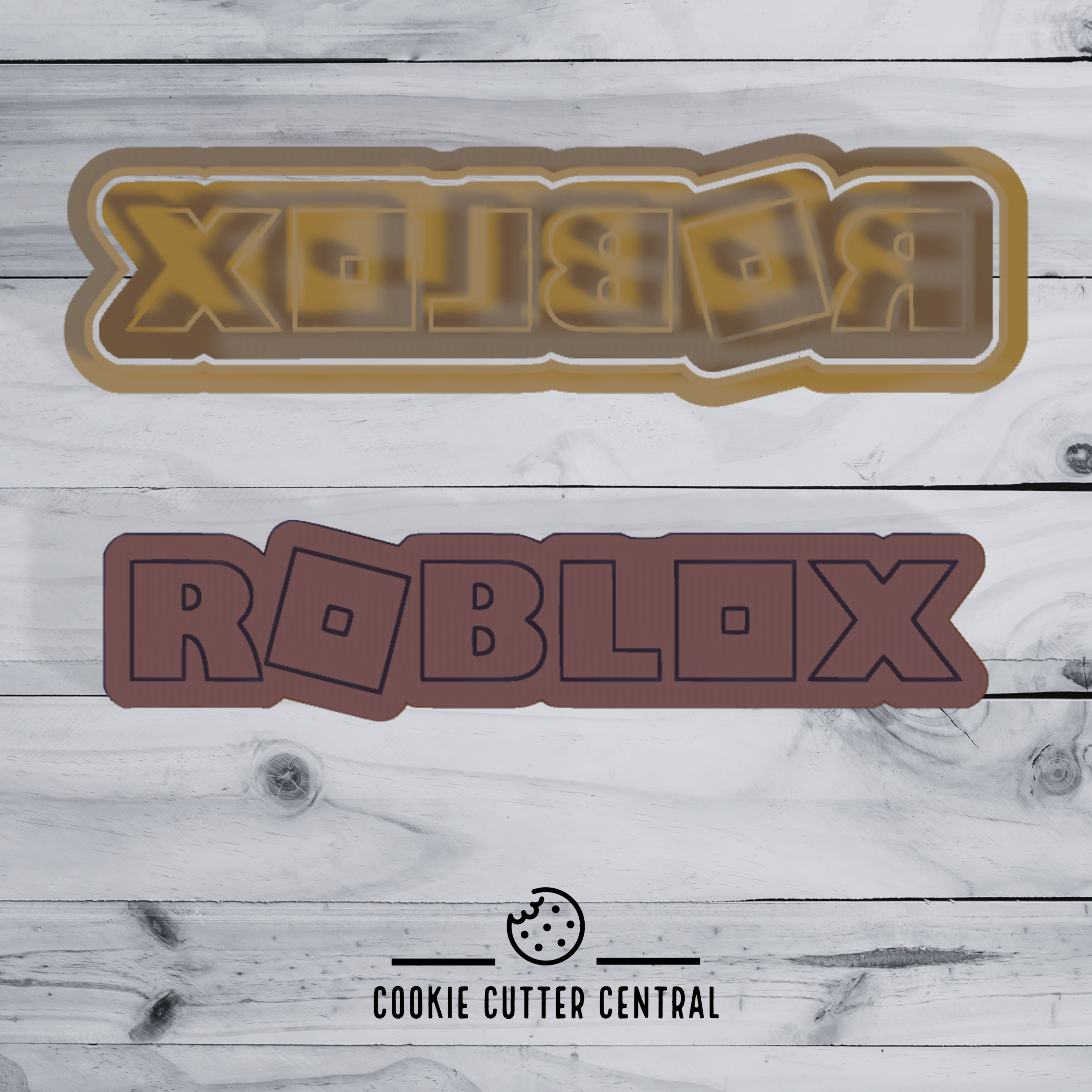 Roblox Logo 100 Cookie Cutter Set