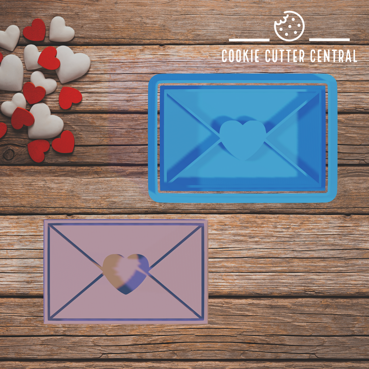 Love Mail Cookie Cutter and Embosser - 7.2cm x 4.6cm
