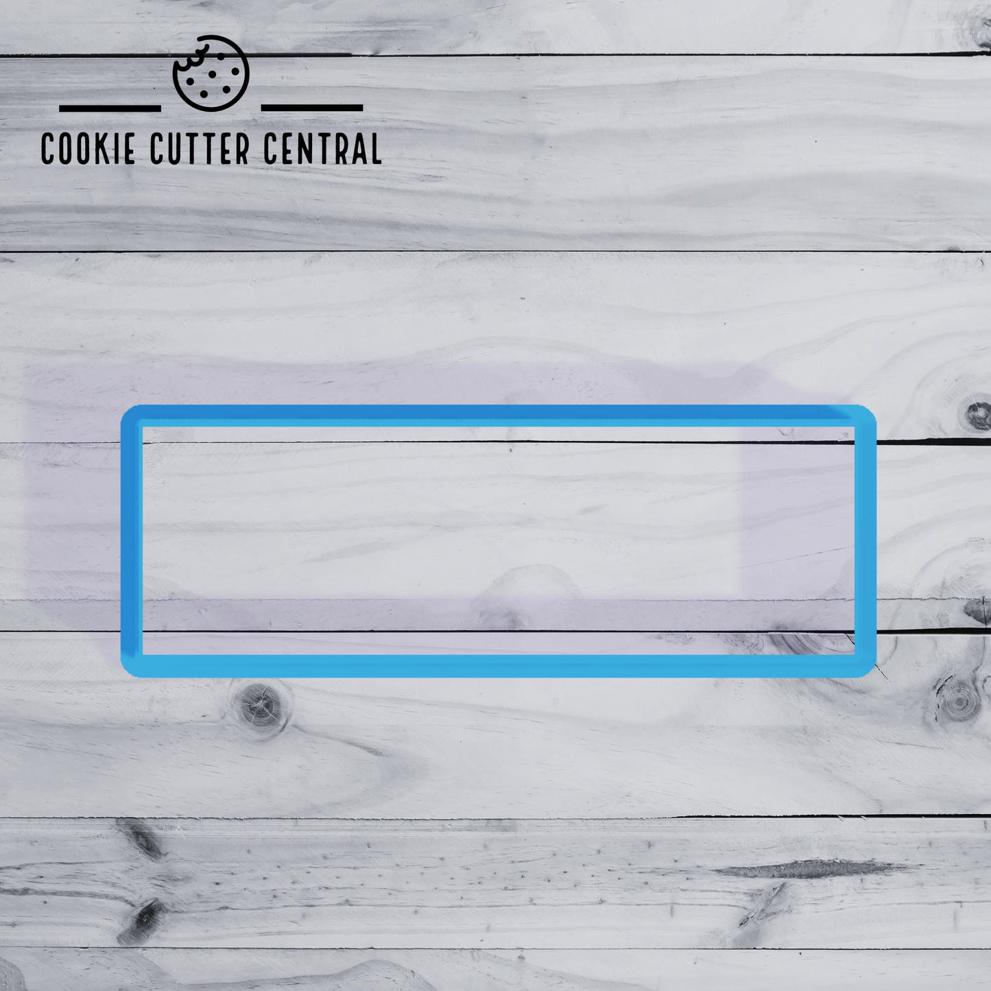 Slim Rectangle Cookie Cutter - 4cm x 12.5cm