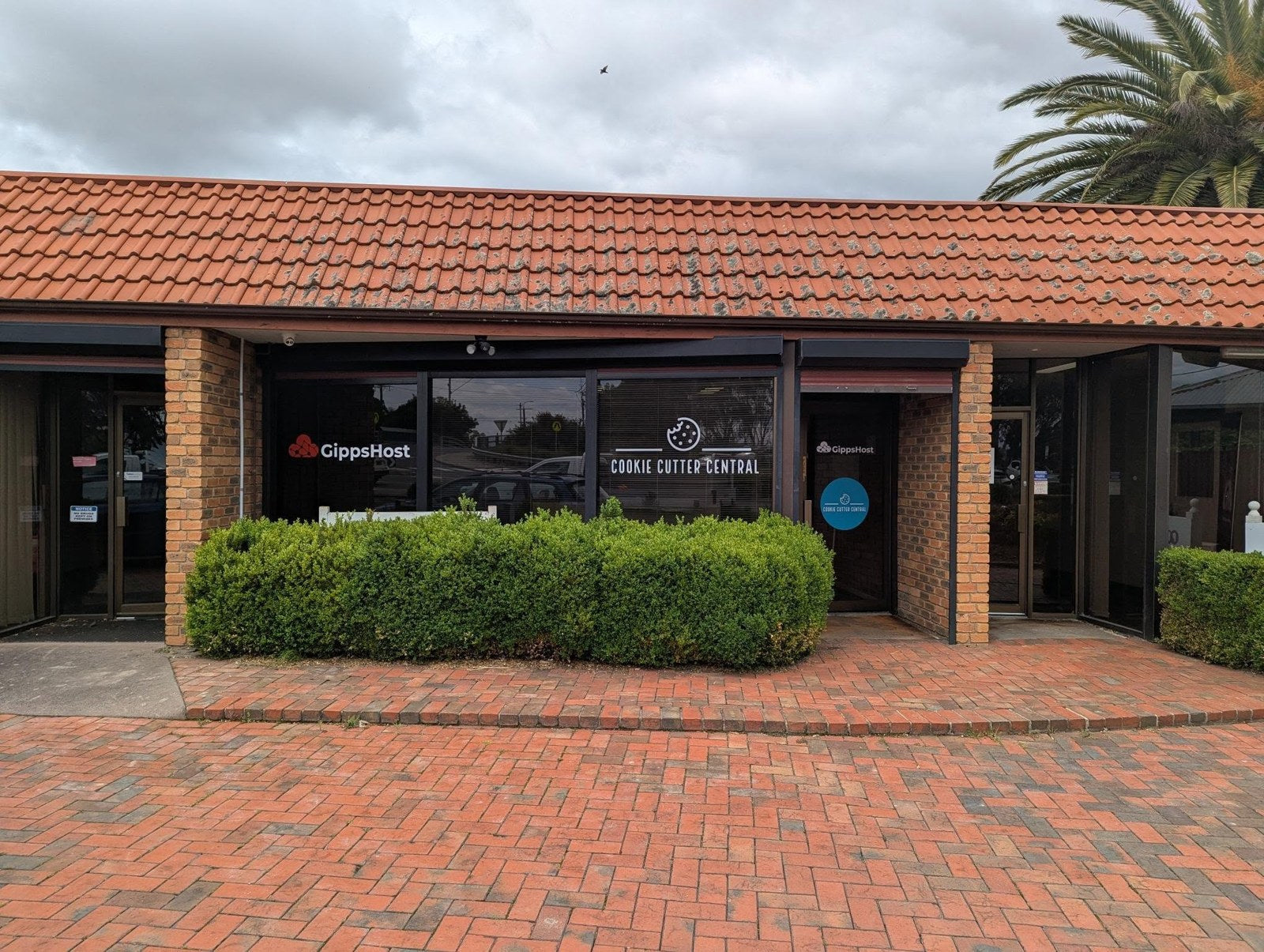 Cookie Cutter Central shopfront at 126B Commercial Road, Morwell, with window signage and entrance