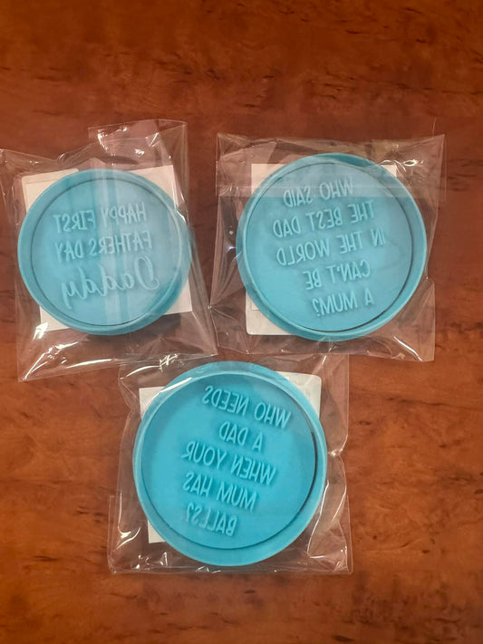 **MARKET STOCK SALE** Father's Day Sayings (ONE ONLY) 3 items