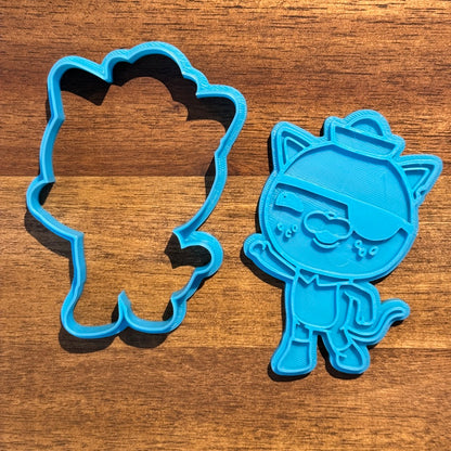 Octonauts Characters Cookie Cutter and Embosser Set