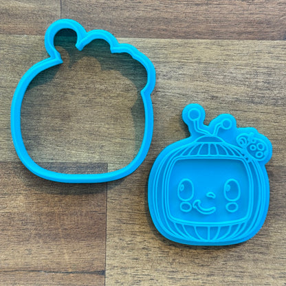 Cocomelon Cookie Cutter and Embosser - 6.1cm x 7.2cm