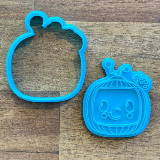 Cocomelon Cookie Cutter and Embosser - 6.1cm x 7.2cm