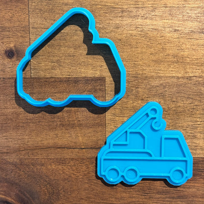 Mobile Crane Cookie Cutter and Embosser - 6.5cm x 7.4cm