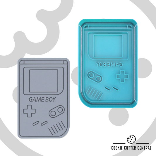 Game Boy Cookie Cutter and Embosser - 8.3cm x 5.4cm